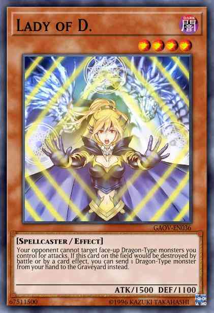 Lady of D. - GAOV-EN036 - Common - 1st Edition