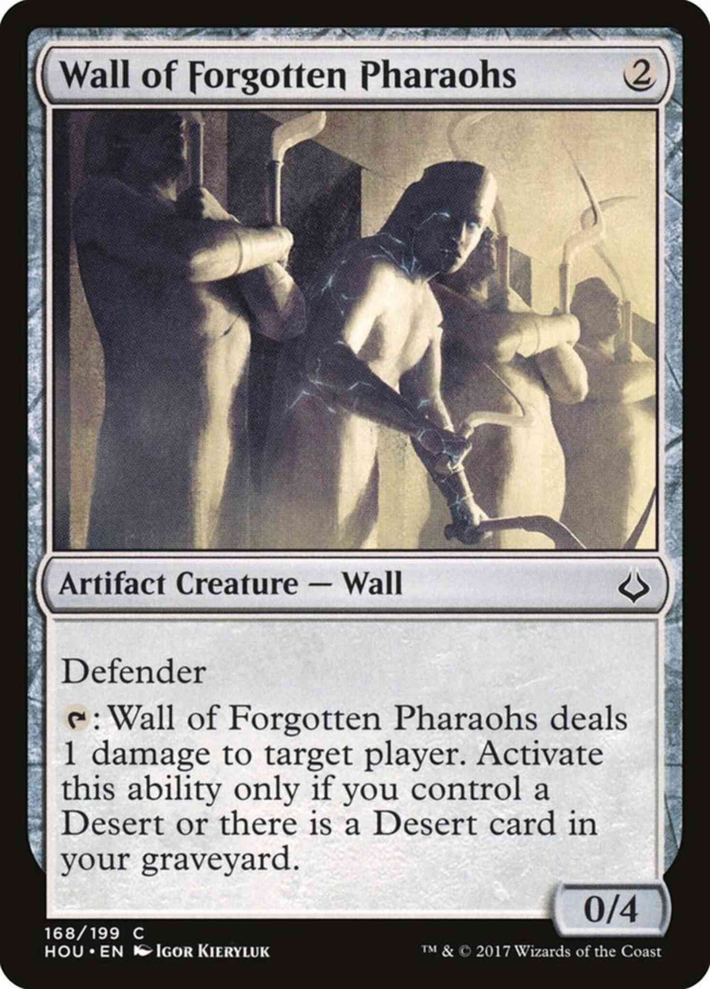 Wall of Forgotten Pharaohs [168] [Hour of Devastation] [Non-Foil]