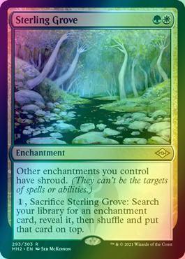 Sterling Grove [293] [Modern Horizons 2] [Etched Foil]