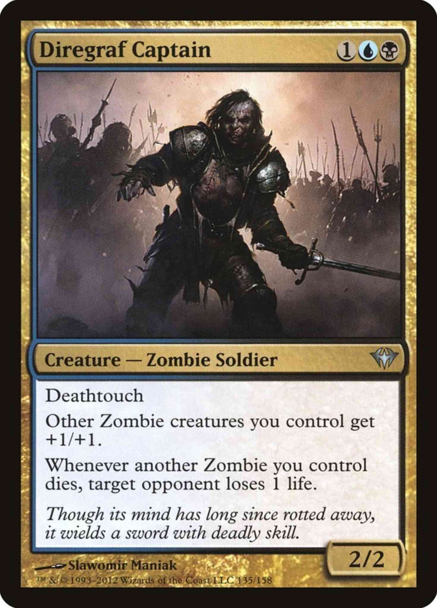Diregraf Captain [135] [Dark Ascension] [Non-Foil]