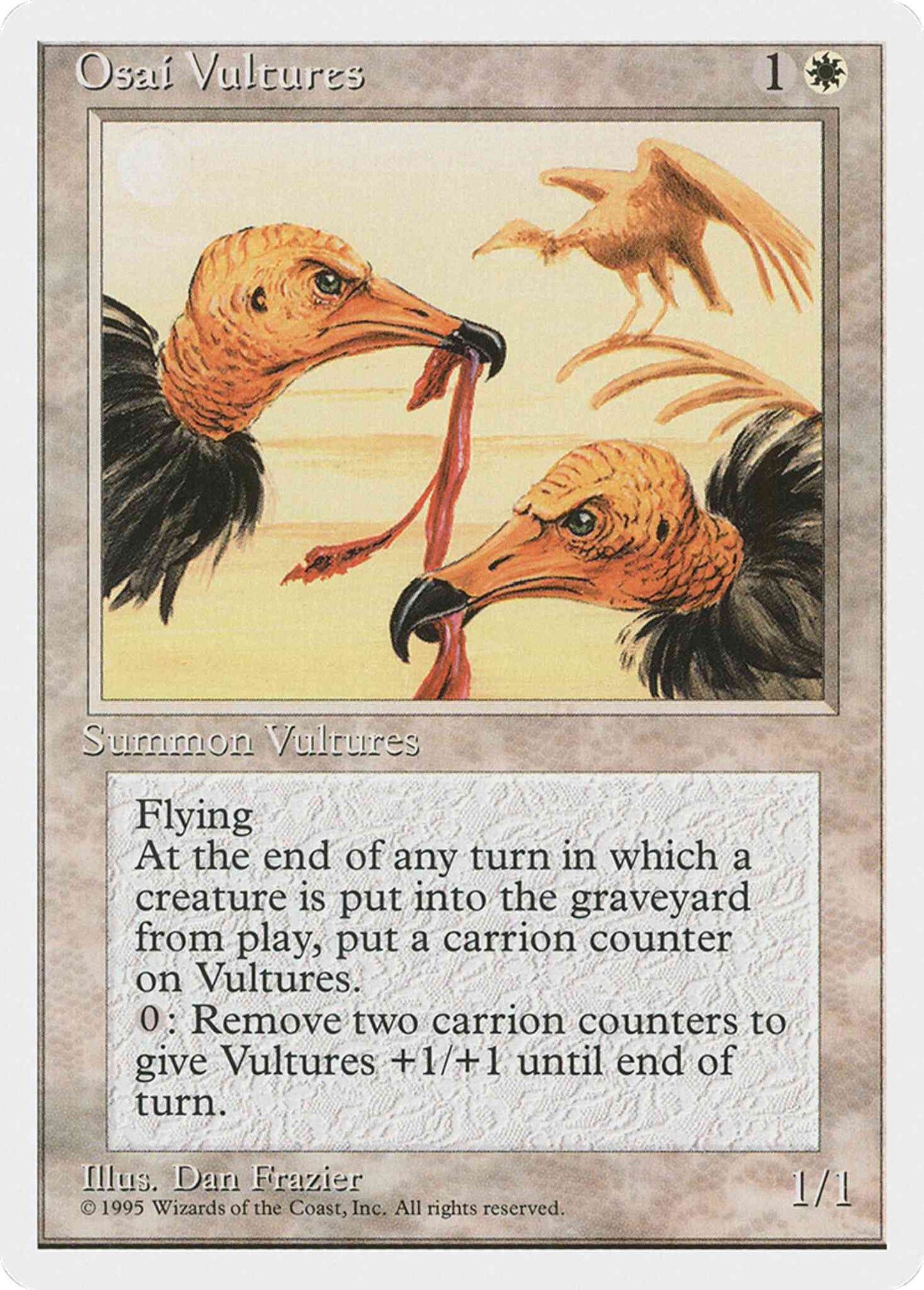 Osai Vultures [38] [Fourth Edition] [Non-Foil]