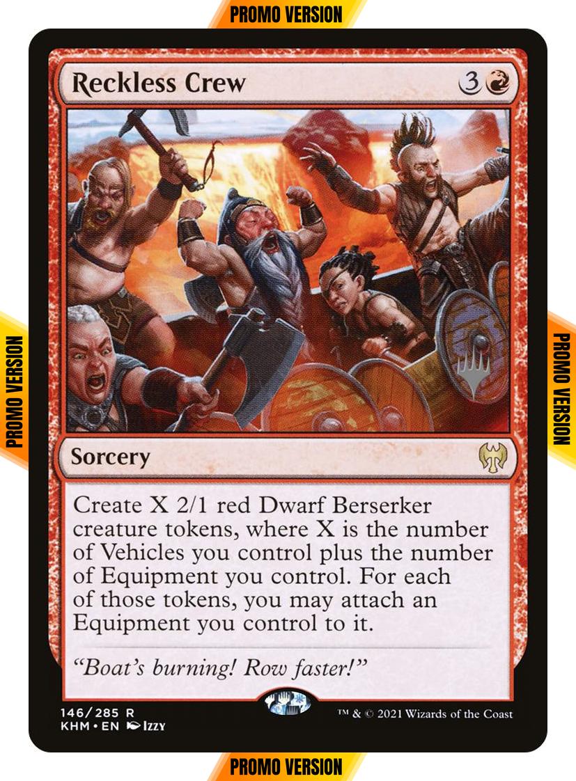 Reckless Crew [Promo Pack] [146p] [Kaldheim Promos] [Non-Foil]