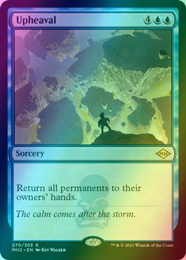 Upheaval [270] [Modern Horizons 2] [Foil]