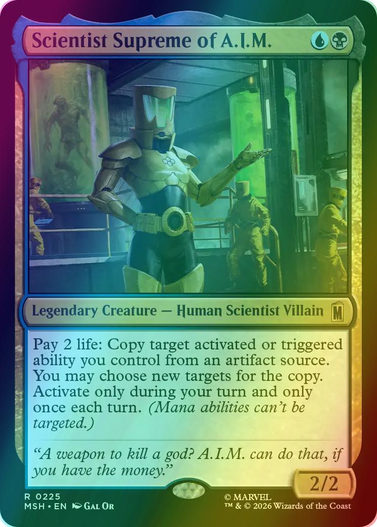 Scientist Supreme of A.I.M. [225] [Marvel Super Heroes] [Foil]