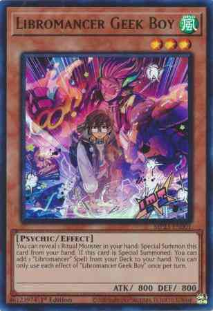 Libromancer Geek Boy - MP23-EN001 - Ultra Rare - 1st Edition