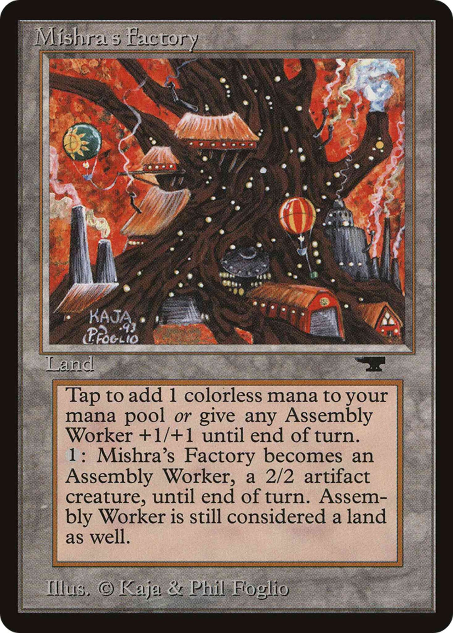 Mishra's Factory [Autumn] [80c] [Antiquities] [Non-Foil]
