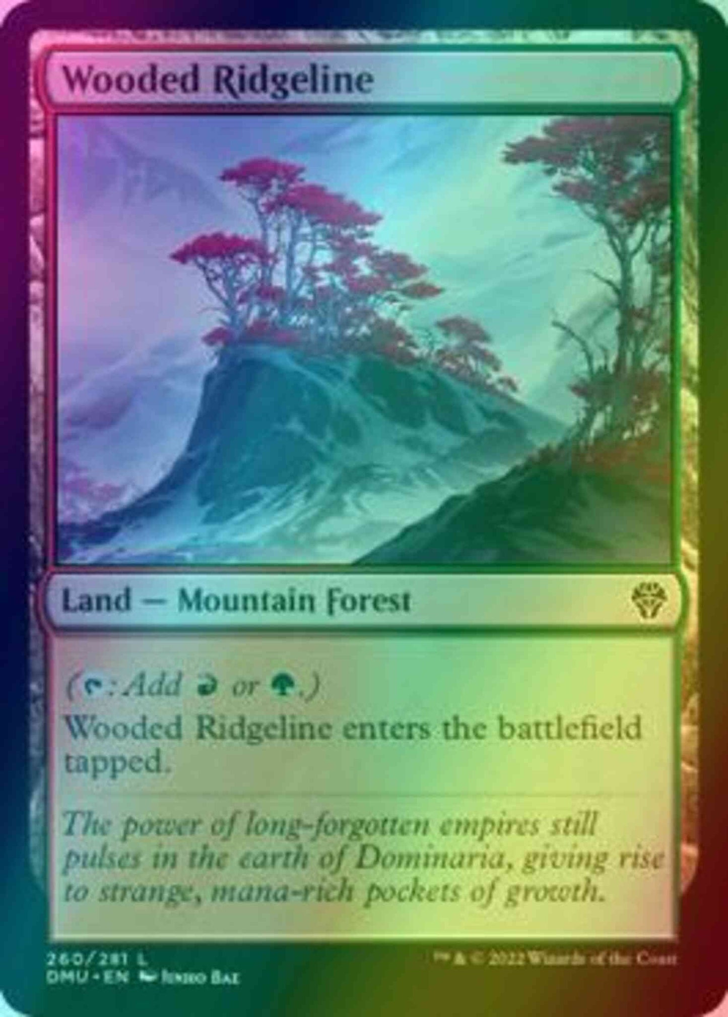 Wooded Ridgeline [260] [Dominaria United] [Foil]