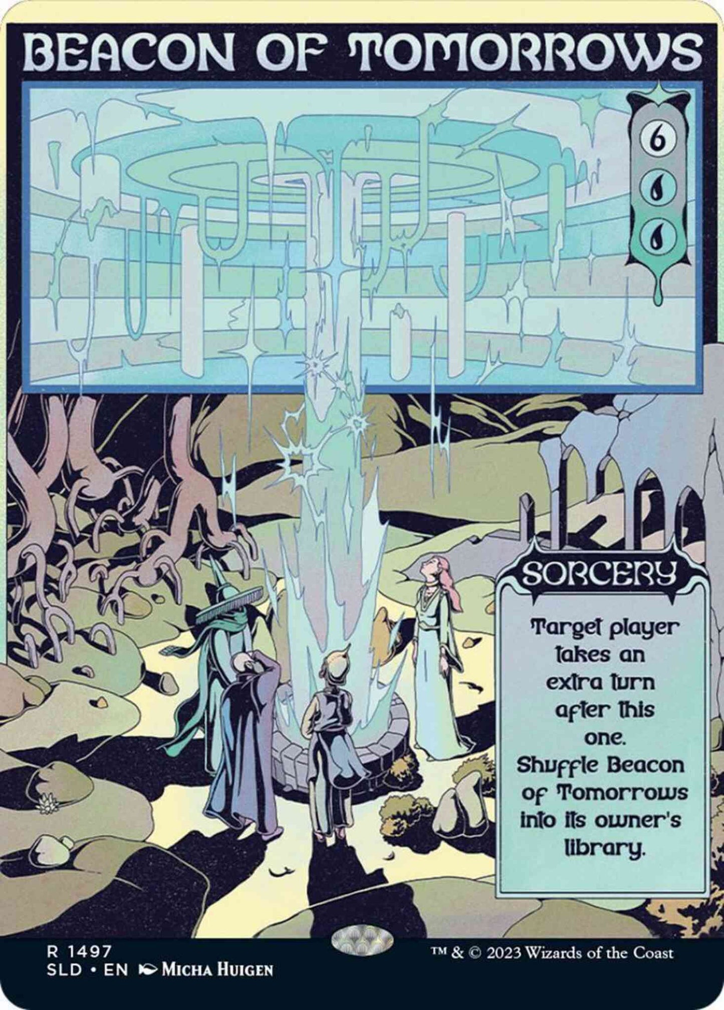 Beacon of Tomorrows [1497] [Borderless] [Time Stoppers] [Secret Lair Drop] [Non-Foil]