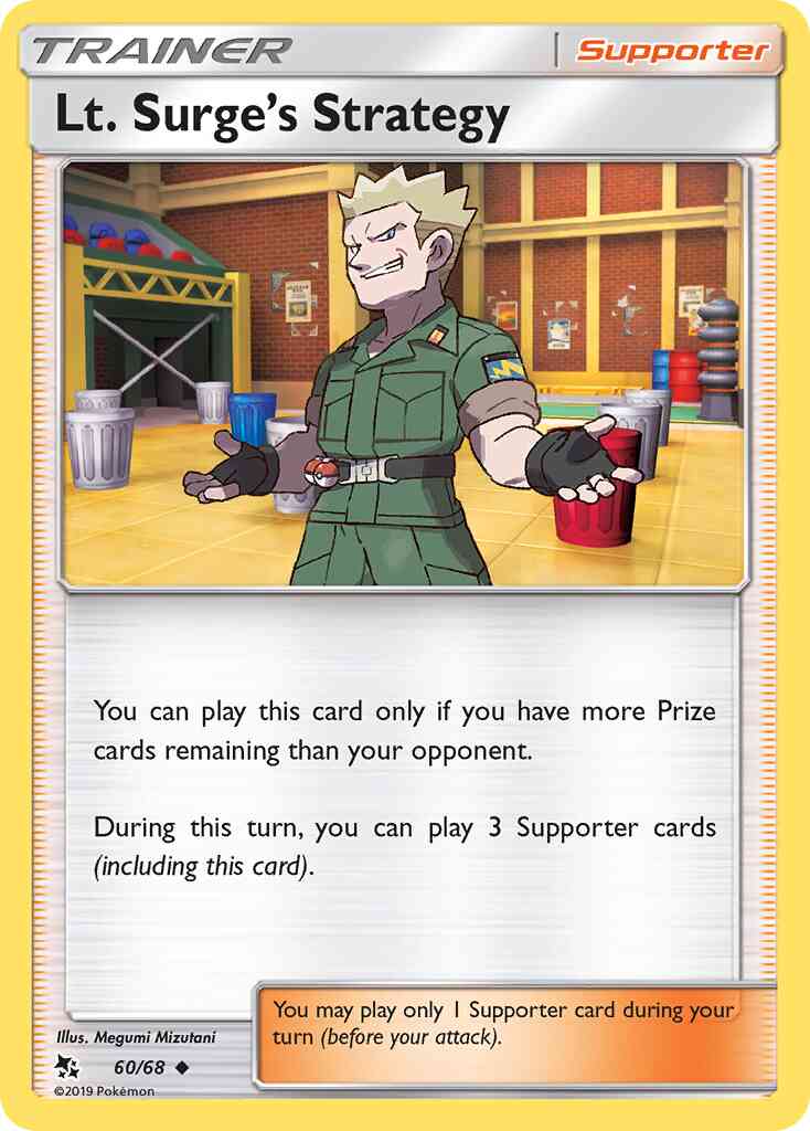 Lt. Surge's Strategy - 60/68 - Uncommon [sm115-60] [Non-Holo]