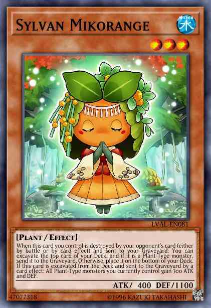 Sylvan Mikorange - LVAL-EN081 - Rare - Unlimited