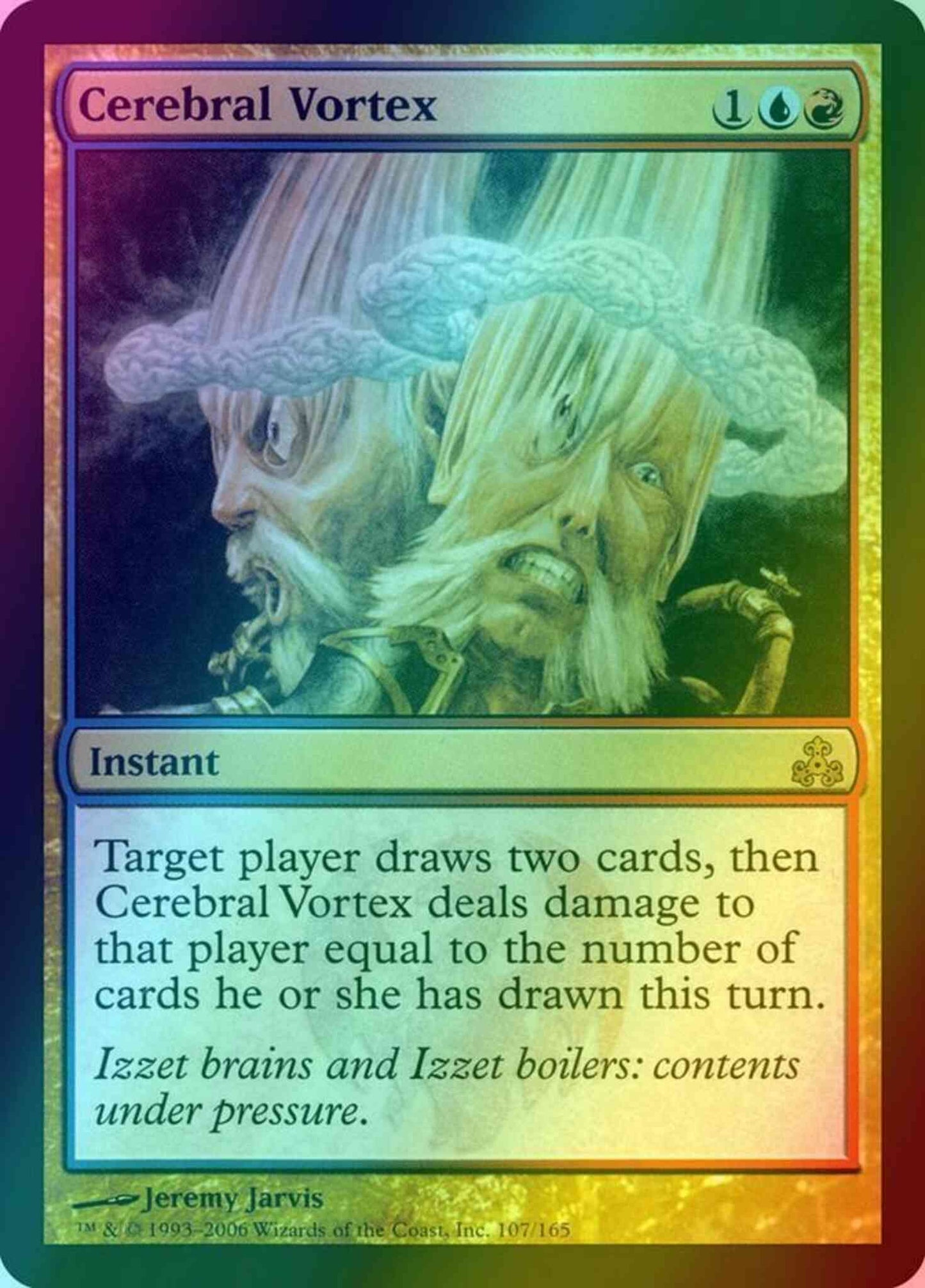 Cerebral Vortex [107] [Guildpact] [Foil]