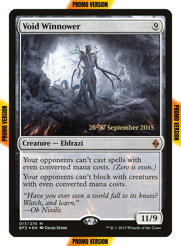 Void Winnower [17s] [Battle for Zendikar Promos] [Foil]