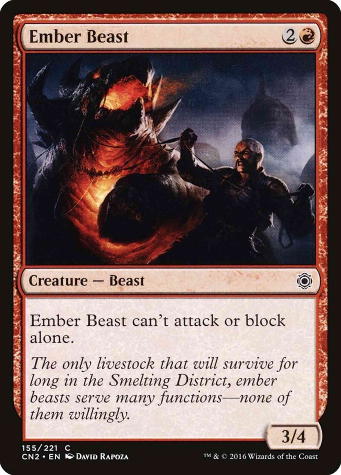 Ember Beast [155] [Conspiracy Take The Crown] [Non-Foil]