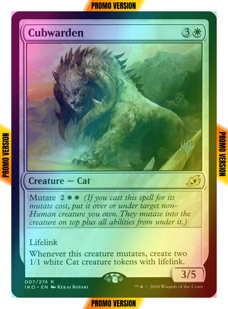 Cubwarden [Promo Pack] [7p] [Ikoria: Lair of Behemoths Promos] [Foil]