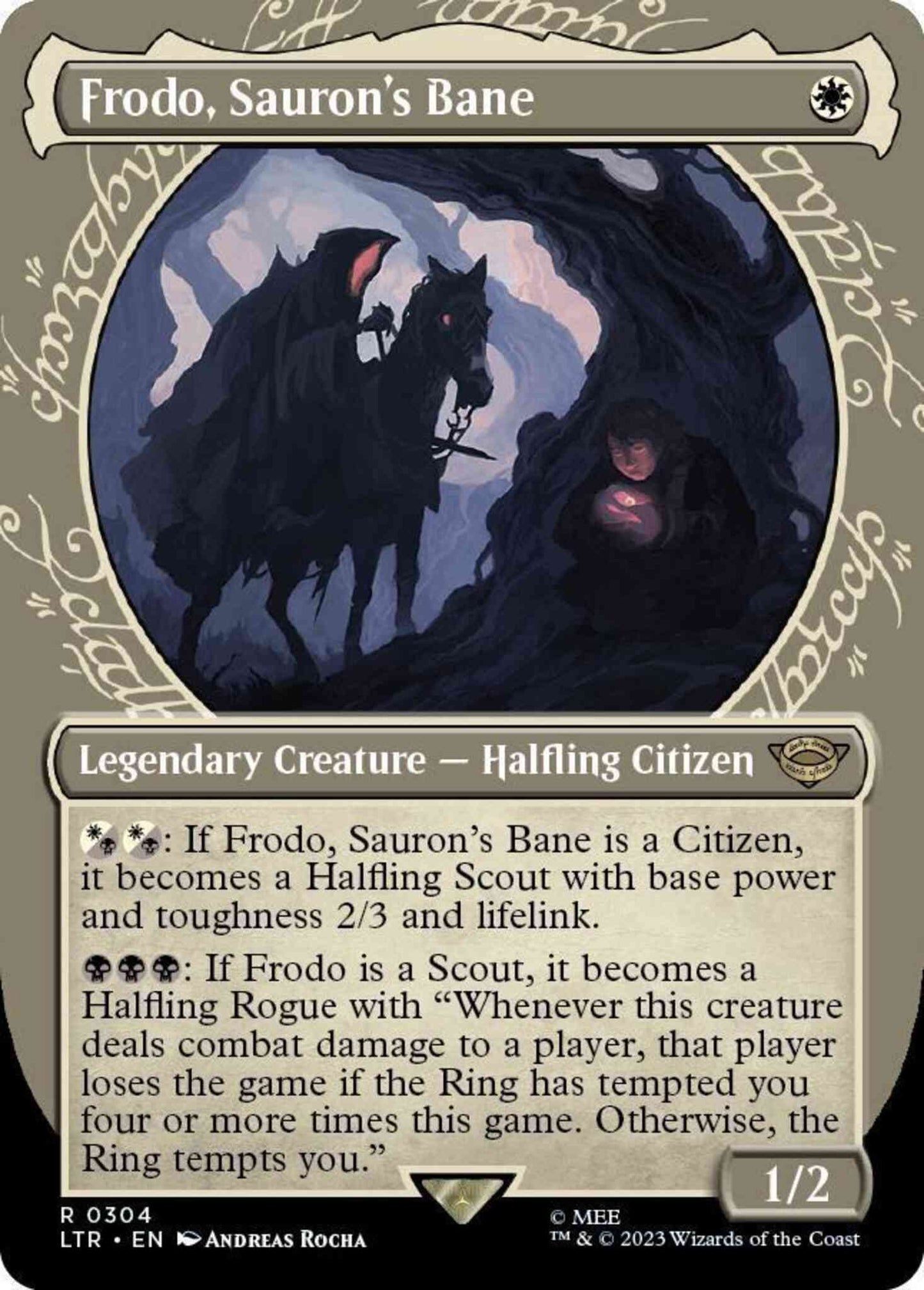 Frodo, Sauron's Bane [304] [Ring Showcase] [The Lord of the Rings: Tales of Middle-earth] [Non-Foil]
