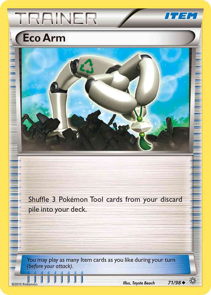 Eco Arm - 71/98 - Uncommon [xy7-71] [Non-Holo]