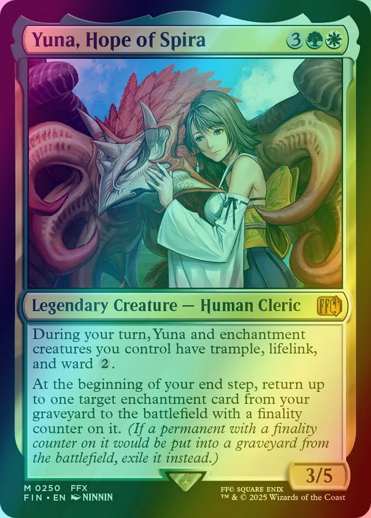 Yuna, Hope of Spira [250] [FINAL FANTASY] [Foil]