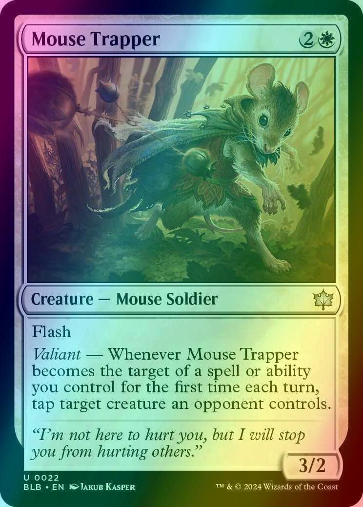 Mouse Trapper [22] [Bloomburrow] [Foil]