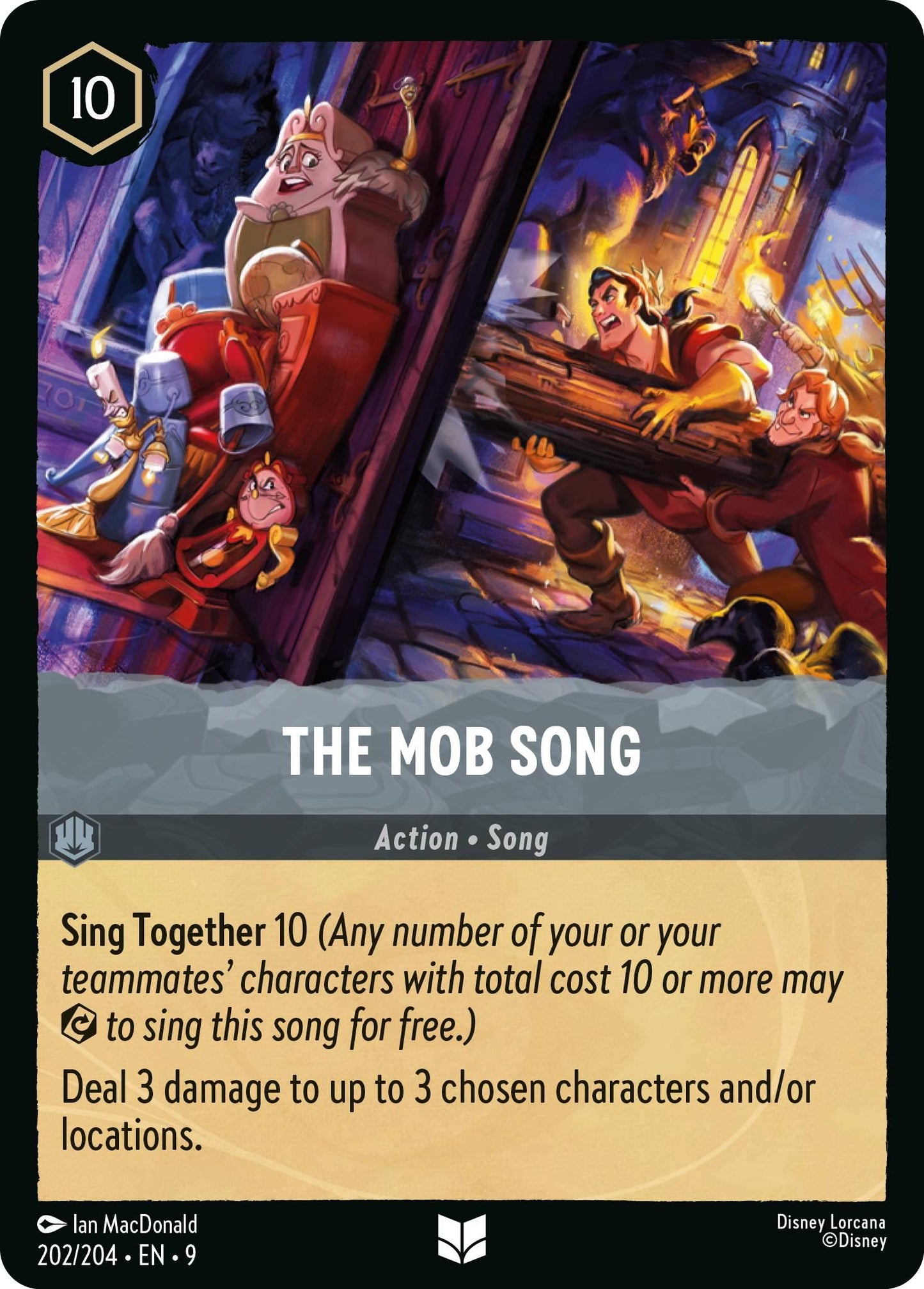 The Mob Song - 202/204 [Fabled] [Non-Foil]