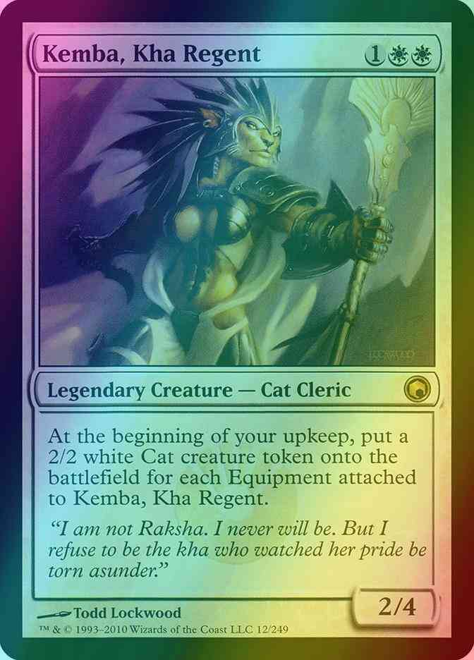 Kemba, Kha Regent [12] [Scars Of Mirrodin] [Foil]