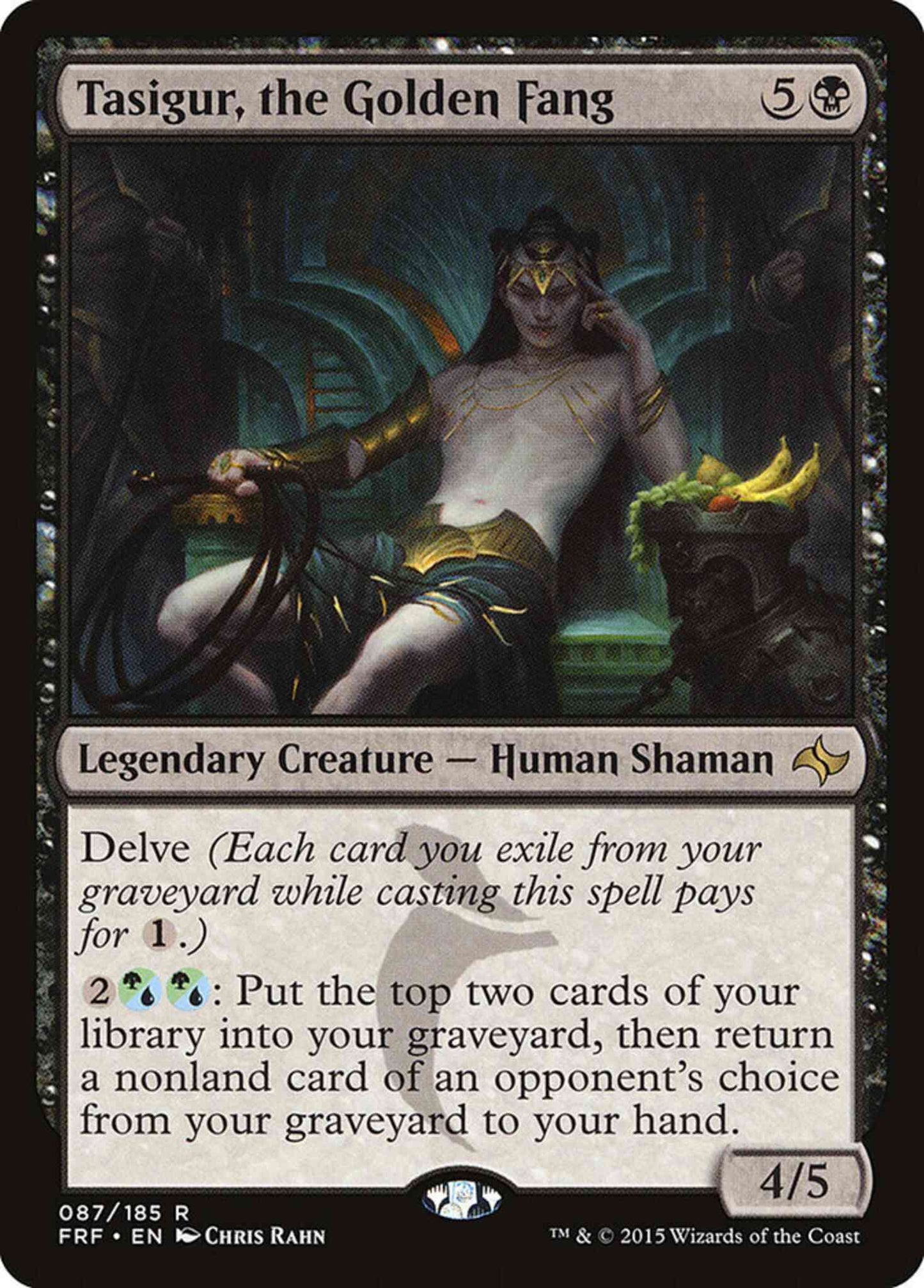 Tasigur, the Golden Fang [87] [Fate Reforged] [Non-Foil]