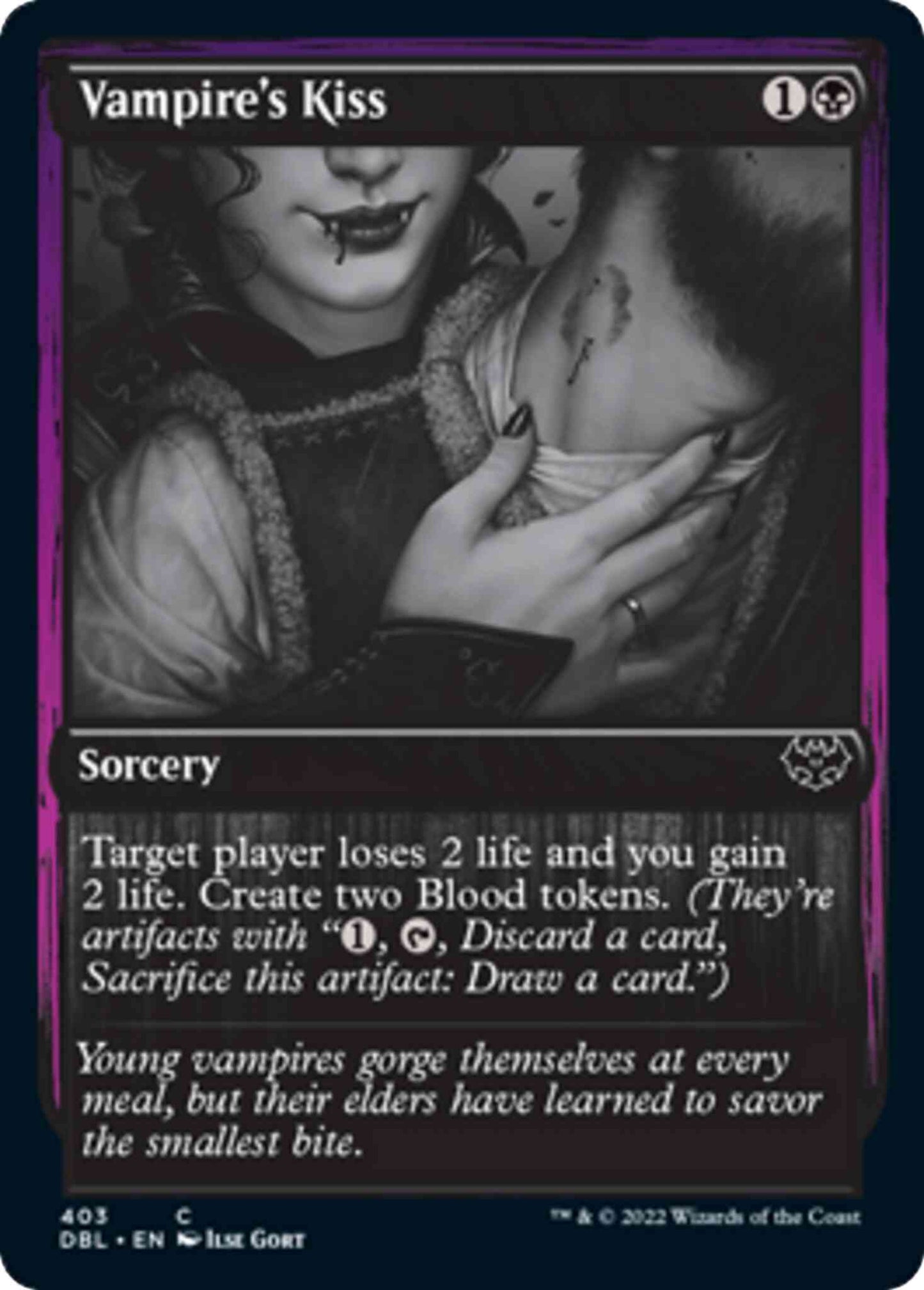 Vampire's Kiss [403] [Innistrad: Double Feature] [Non-Foil]