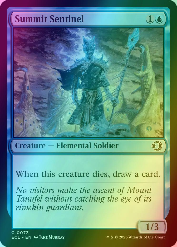 Summit Sentinel [73] [Lorwyn Eclipsed] [Foil]