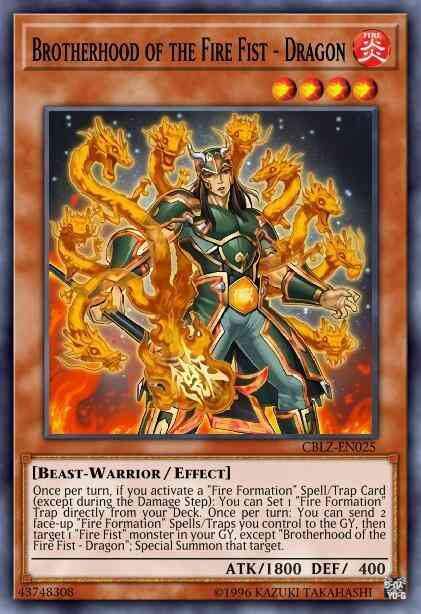 Brotherhood of the Fire Fist - Dragon (Red) - DL18-EN008 - Rare - Unlimited