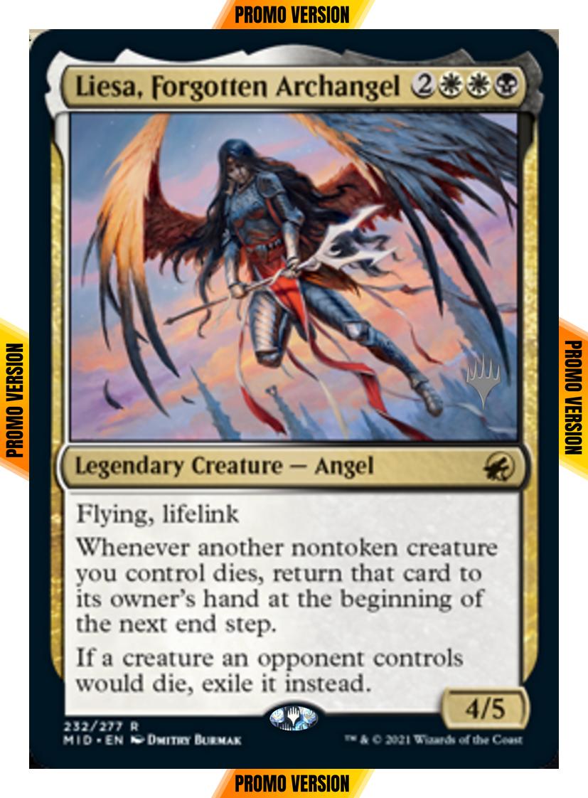 Liesa, Forgotten Archangel [Promo Pack] [232p] [Innistrad: Midnight Hunt Promos] [Non-Foil]