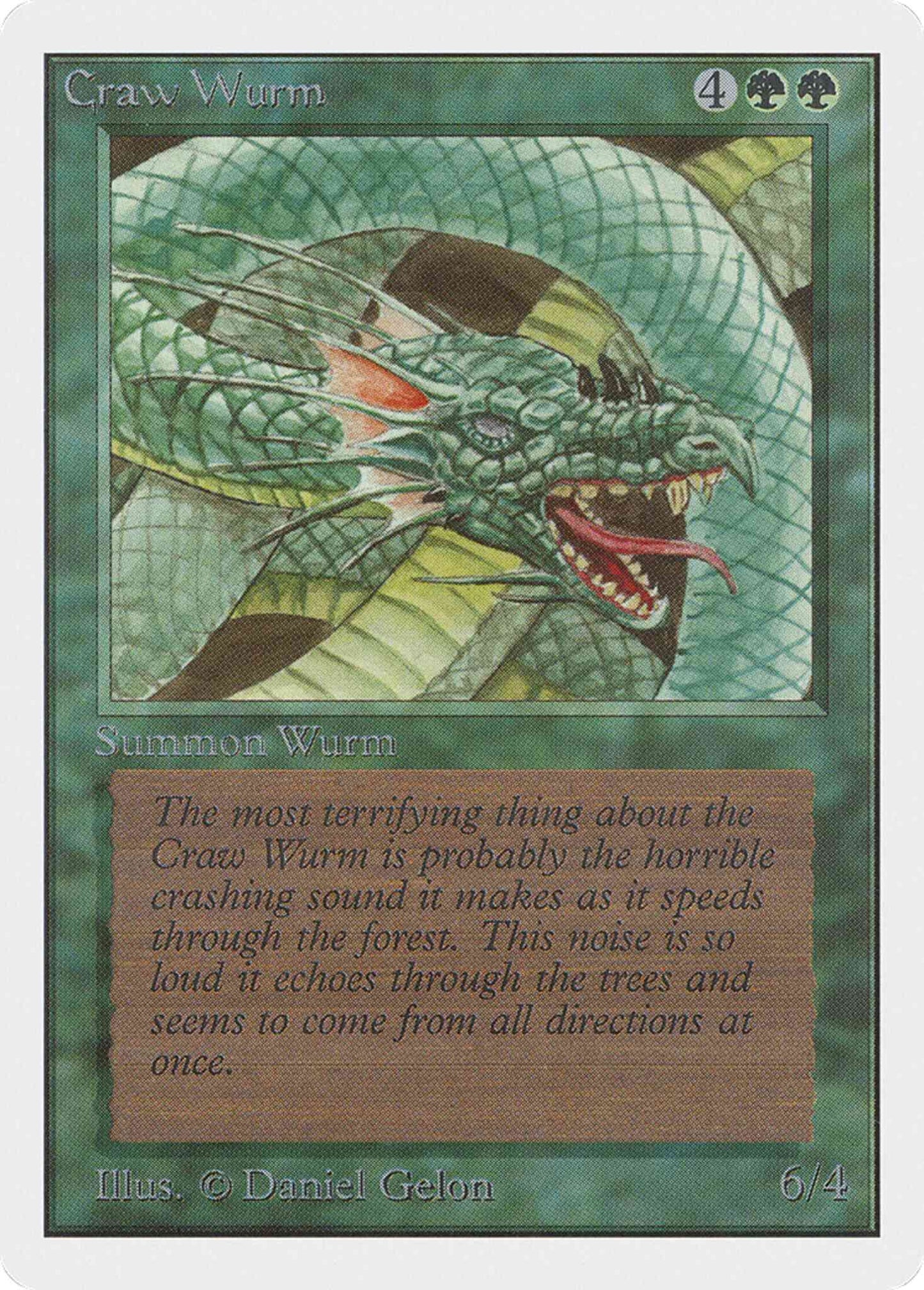 Craw Wurm [191] [Unlimited] [Non-Foil]