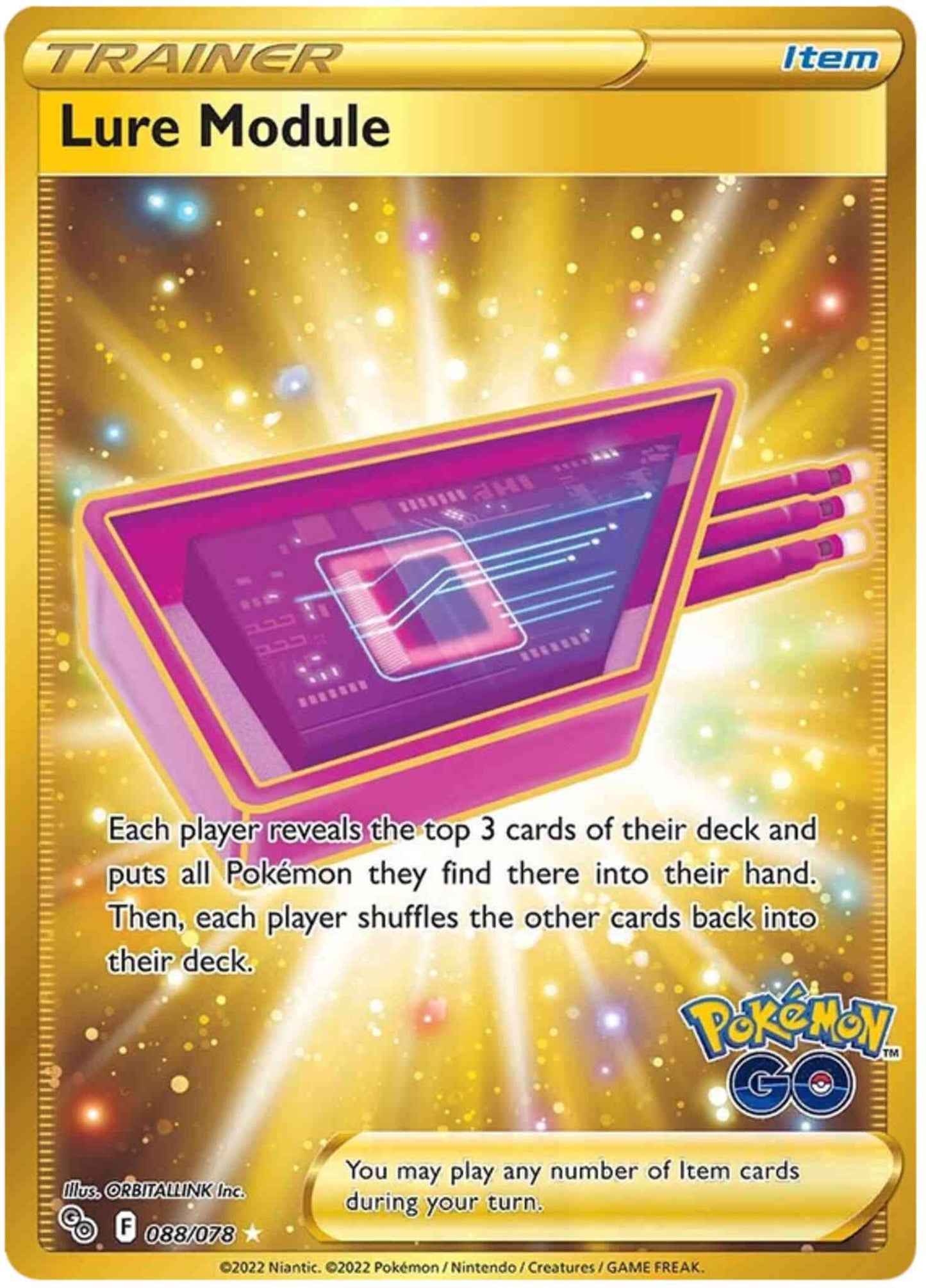 Lure Module - 088/078 - Rare Secret [pgo-088] [Secret]