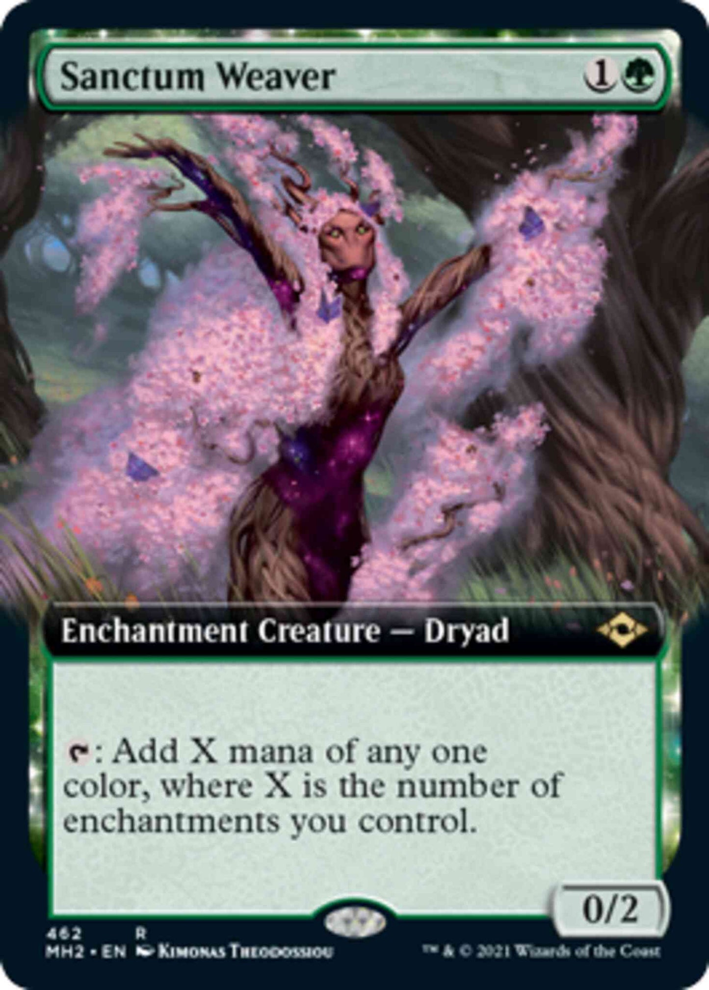 Sanctum Weaver [462] [Extended Art] [Modern Horizons 2] [Non-Foil]