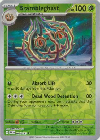Brambleghast - 024/193 - Uncommon [sv02-024] [Reverse Holo]