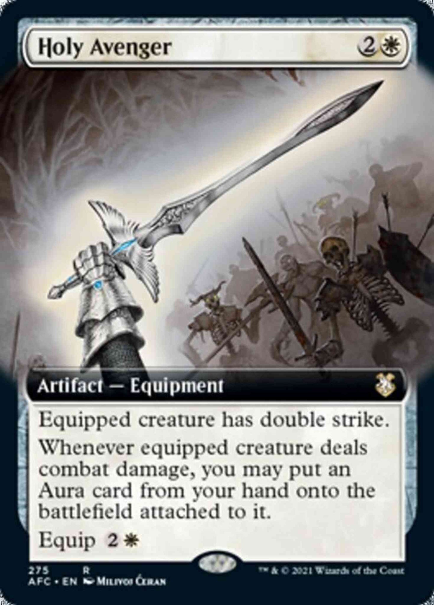 Holy Avenger [275] [Extended Art] [Adventures in the Forgotten Realms Commander] [Non-Foil]
