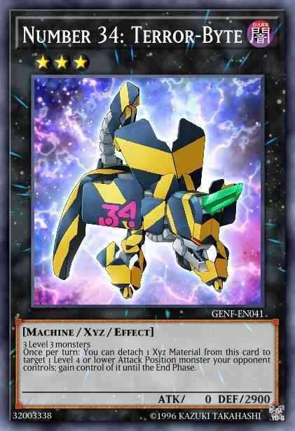 Number 34: Terror-Byte - SP13-EN025 - Common - 1st Edition