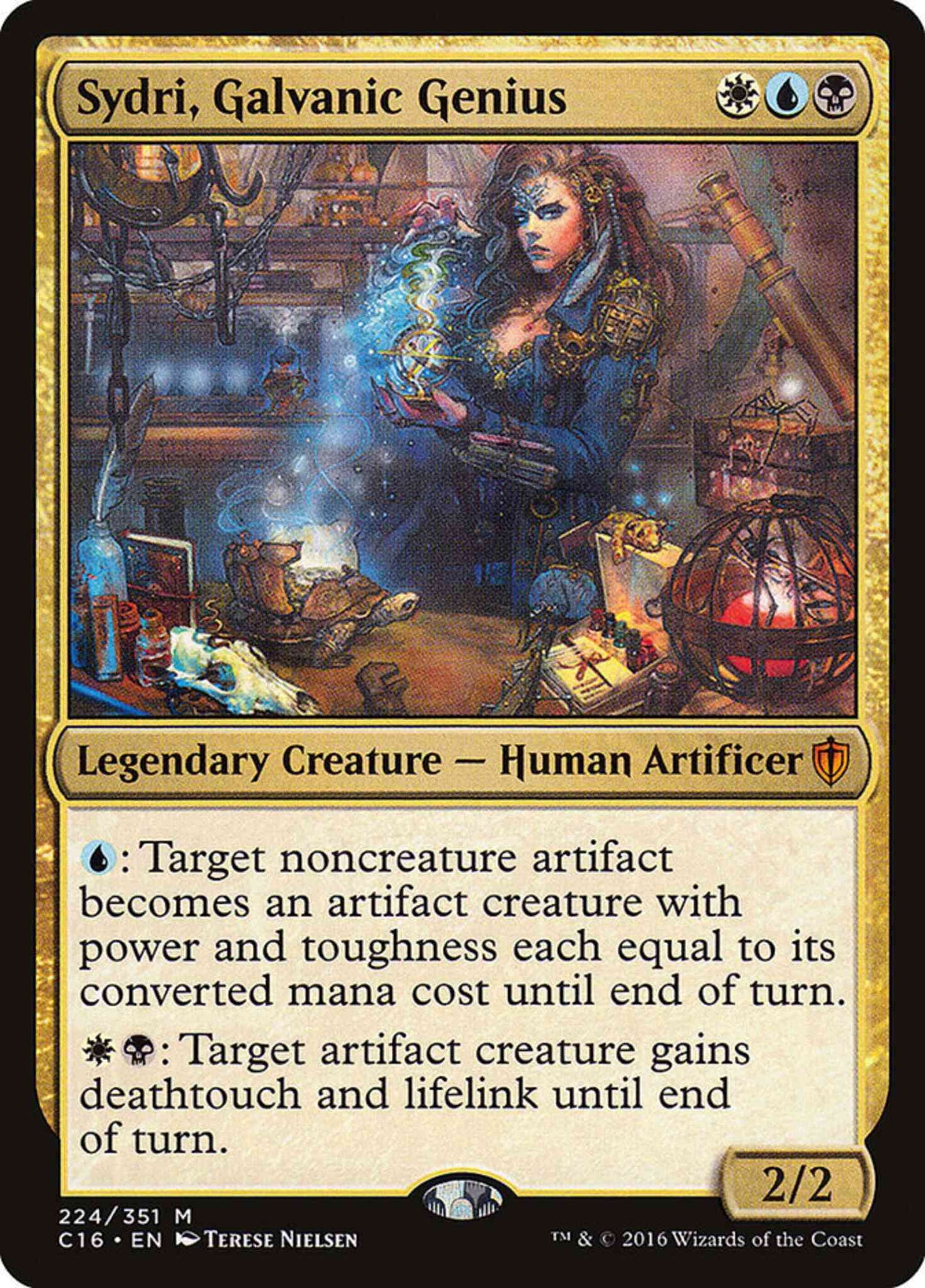 Sydri, Galvanic Genius [224] [Commander 2016] [Non-Foil]