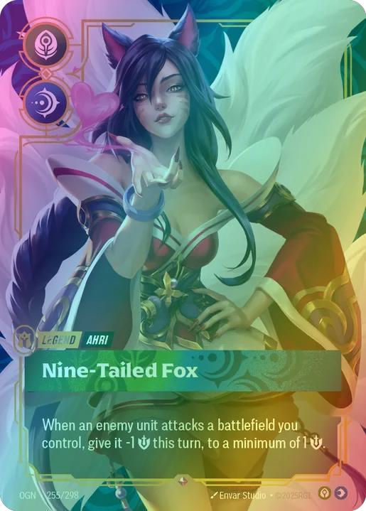 Nine-Tailed Fox (Ahri) - 255/298 [Origins] [Foil]