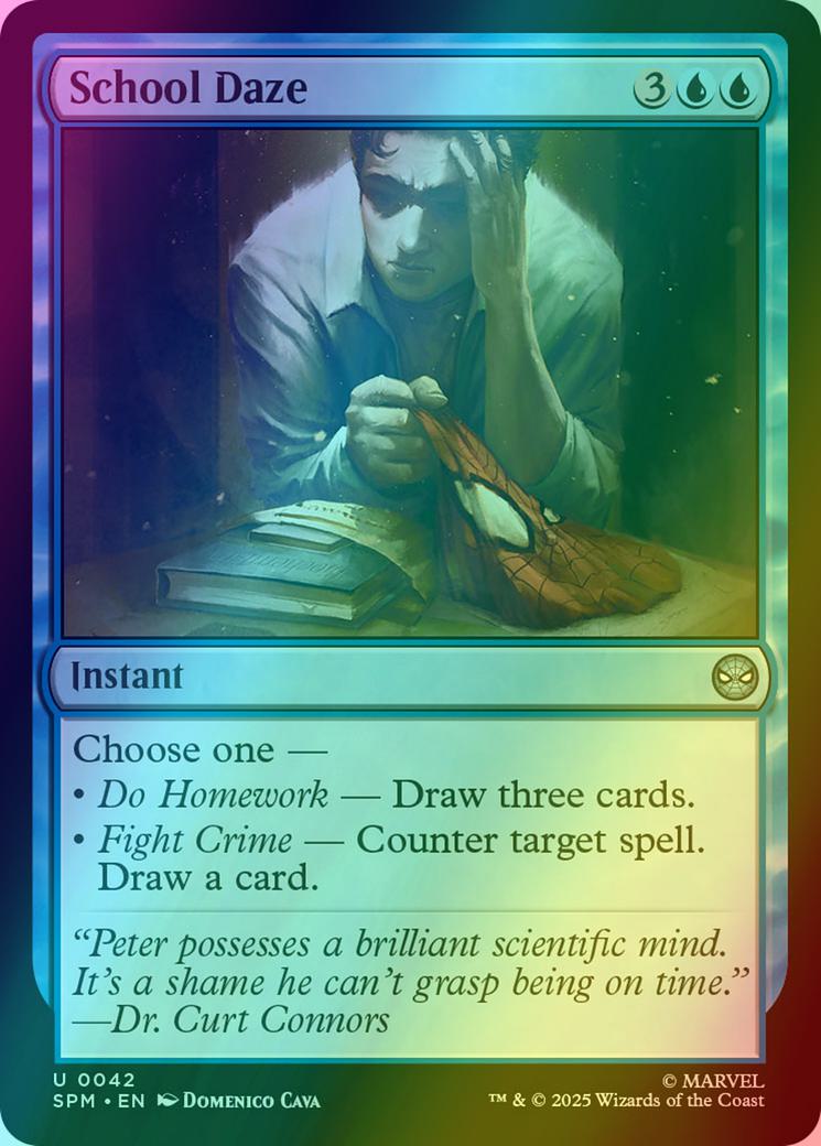 School Daze [42] [Marvel's Spider-Man] [Foil]