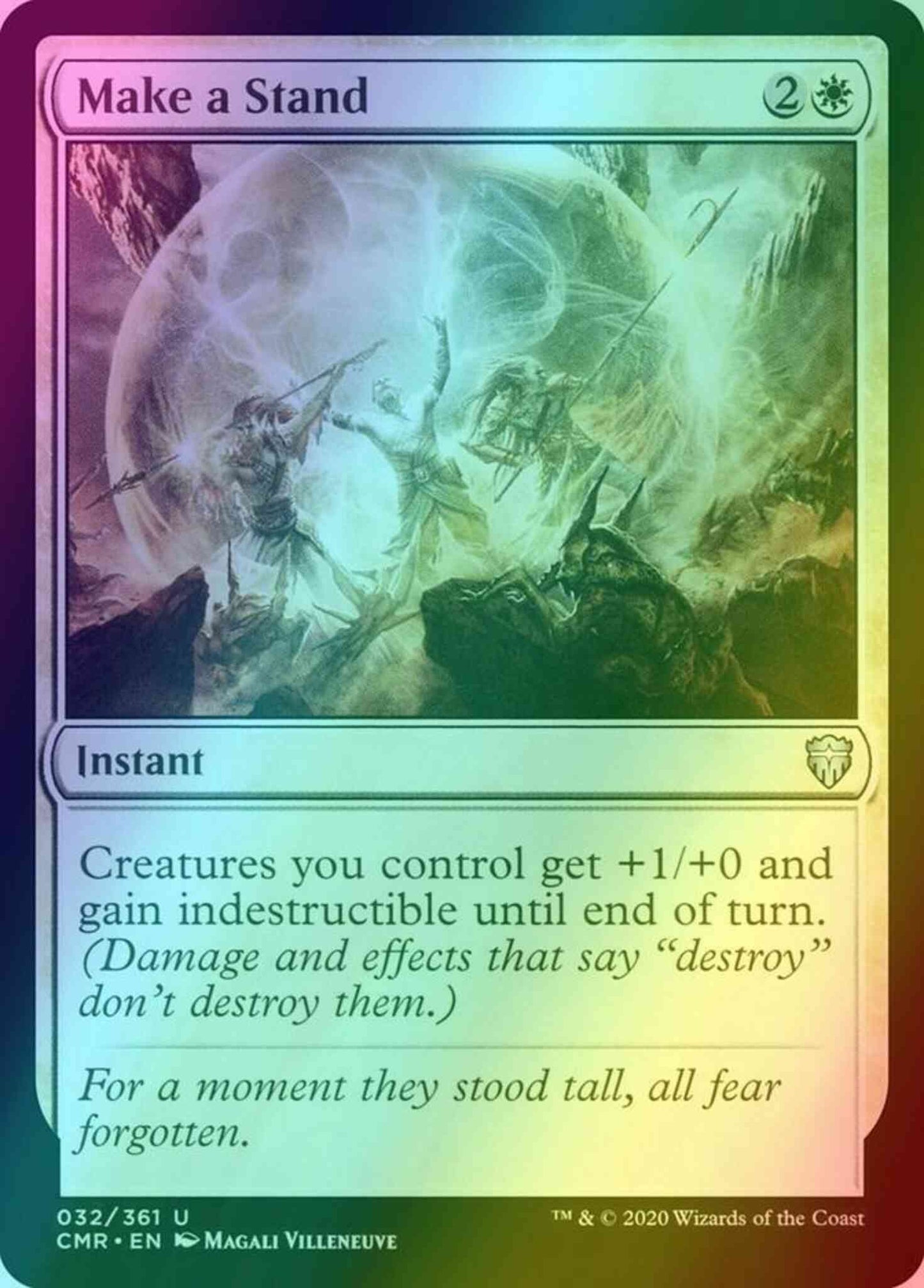Make a Stand [32] [Commander Legends] [Foil]