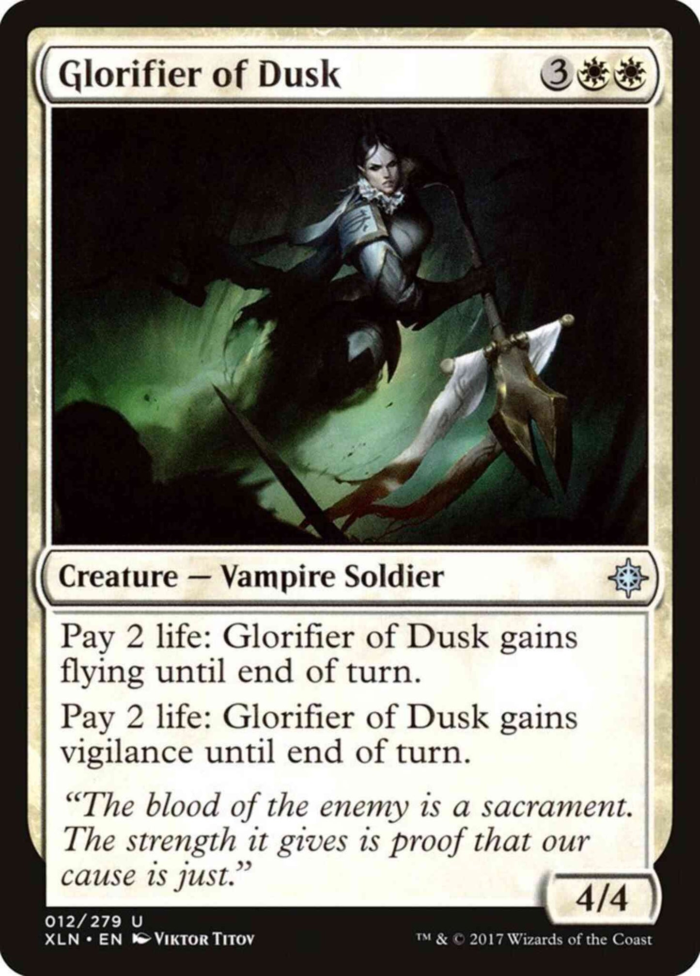 Glorifier of Dusk [12] [Ixalan] [Non-Foil]