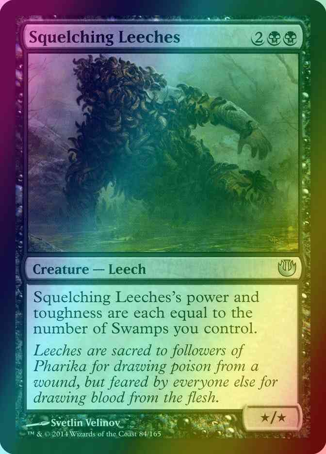 Squelching Leeches [84] [Journey into Nyx] [Foil]