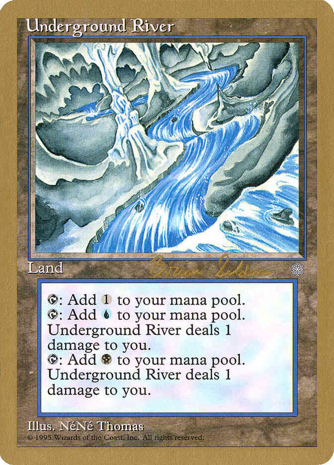 Underground River [bs362] [World Championship Decks 1998] [Non-Foil]