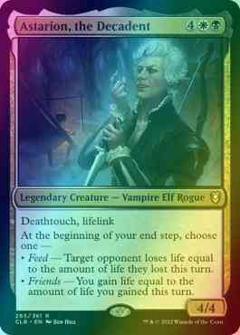 Astarion, the Decadent [265] [Commander Legends: Battle for Baldur's Gate] [Foil]