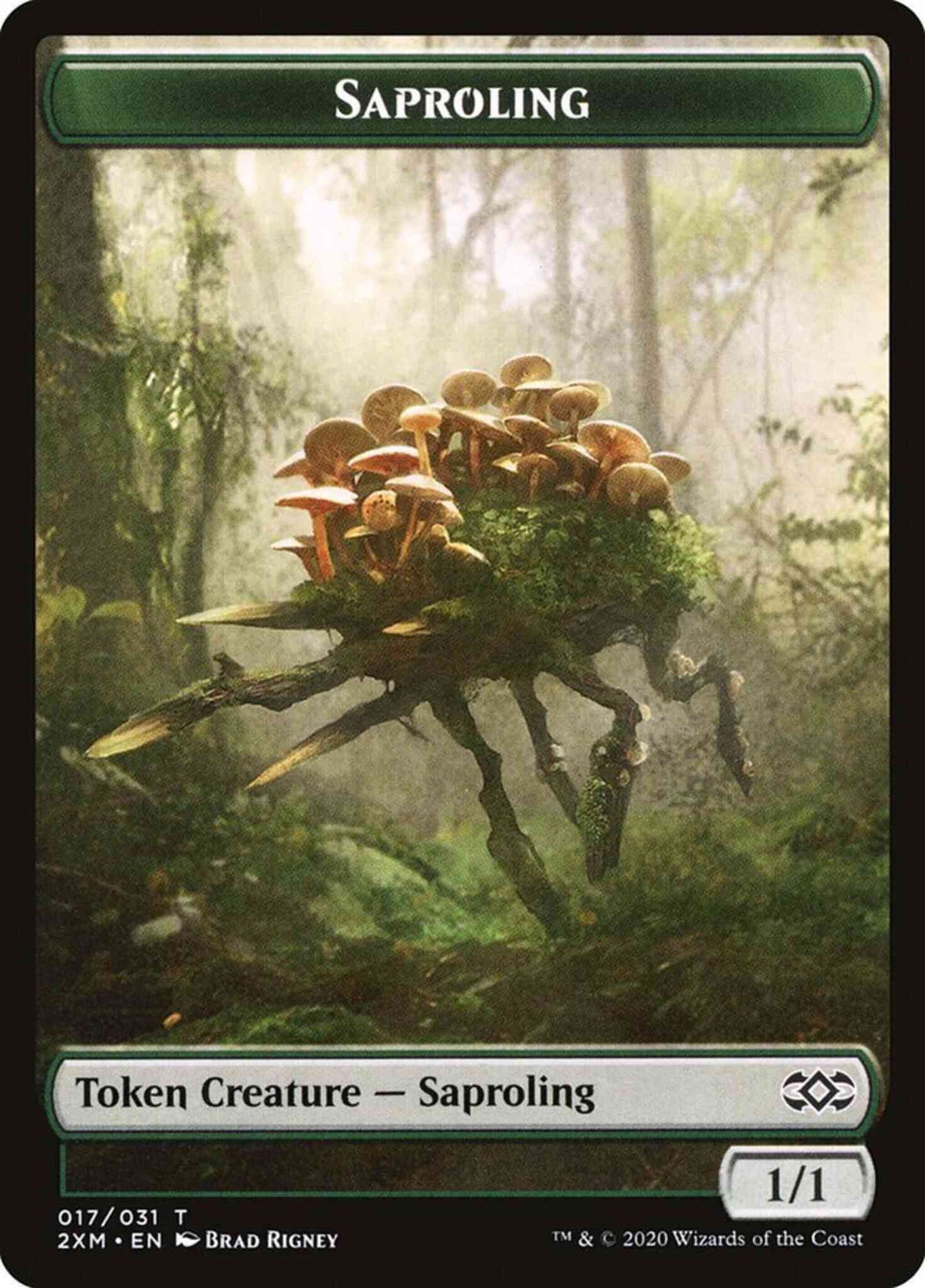 Saproling Token [17] [Double Masters Tokens] [Non-Foil]