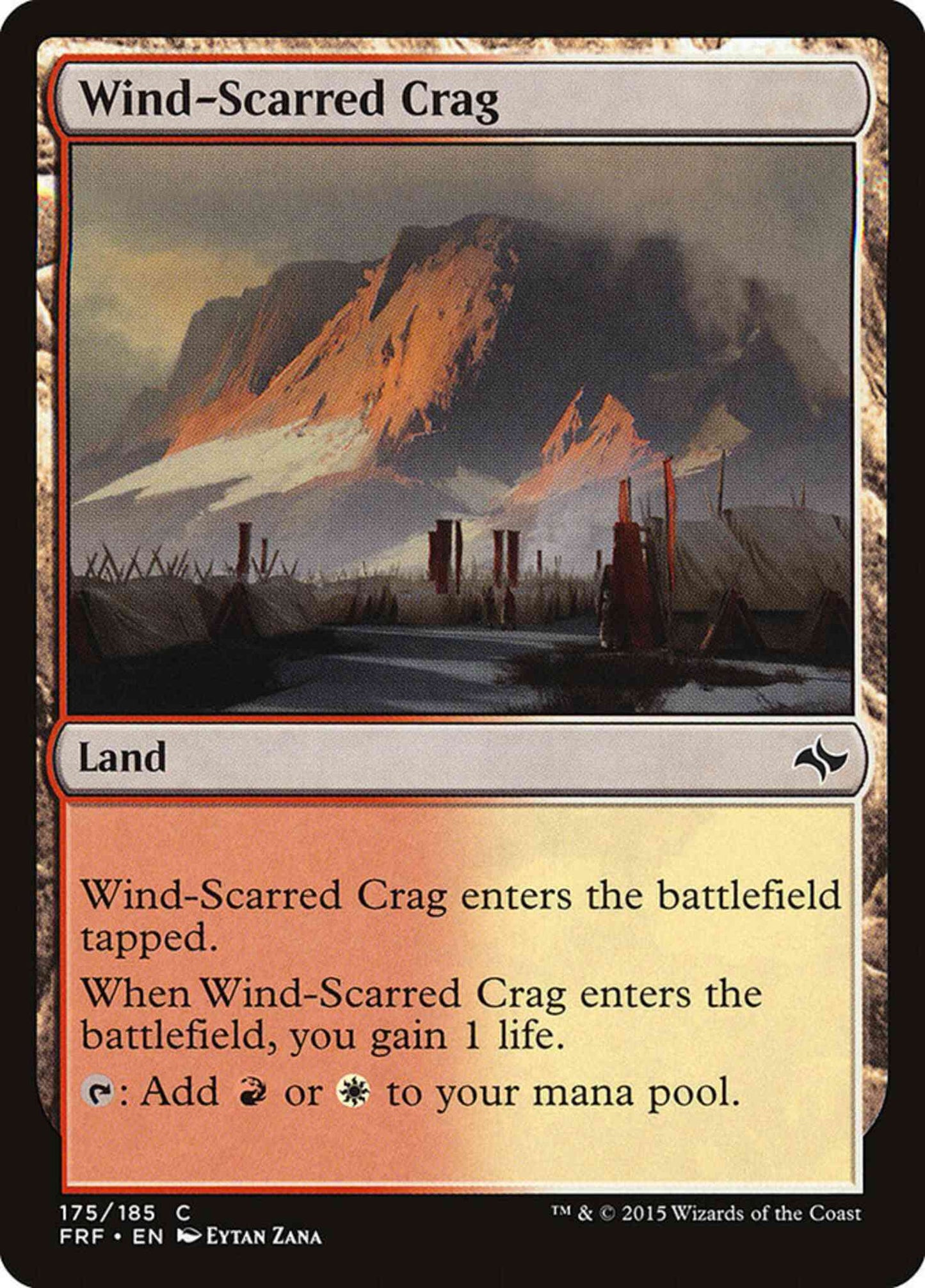 Wind-Scarred Crag [175] [Fate Reforged] [Non-Foil]