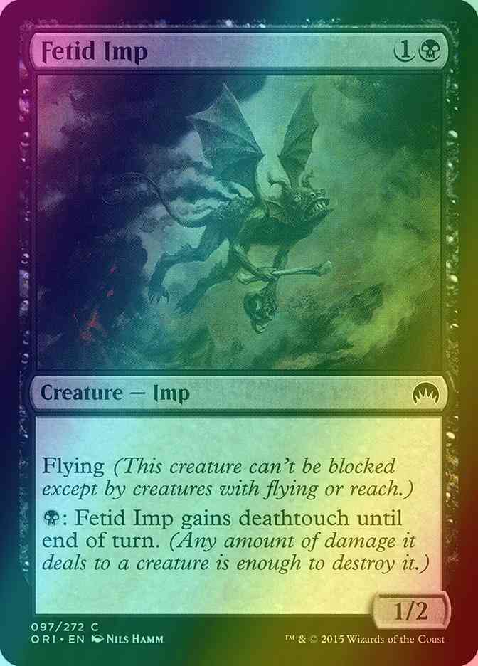 Fetid Imp [97] [Magic Origins] [Foil]