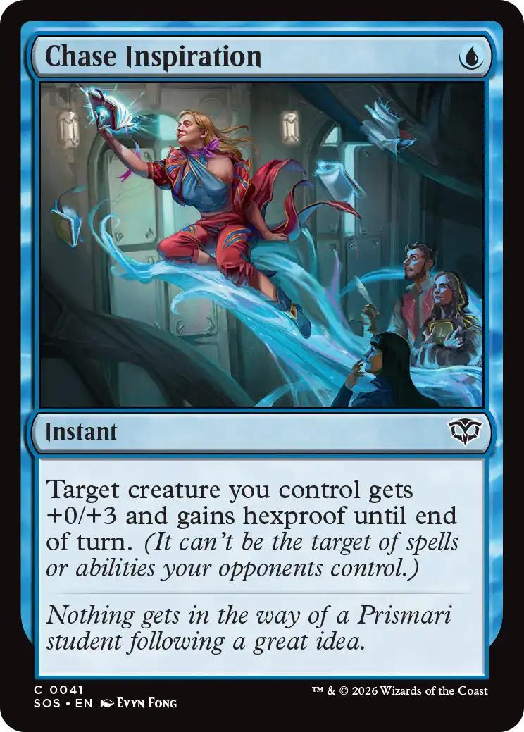 Chase Inspiration [41] [Secrets of Strixhaven] [Non-Foil]