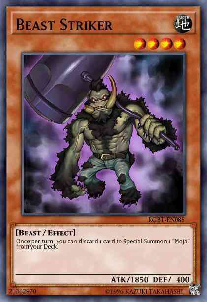 Beast Striker - RGBT-EN085 - Super Rare - Unlimited