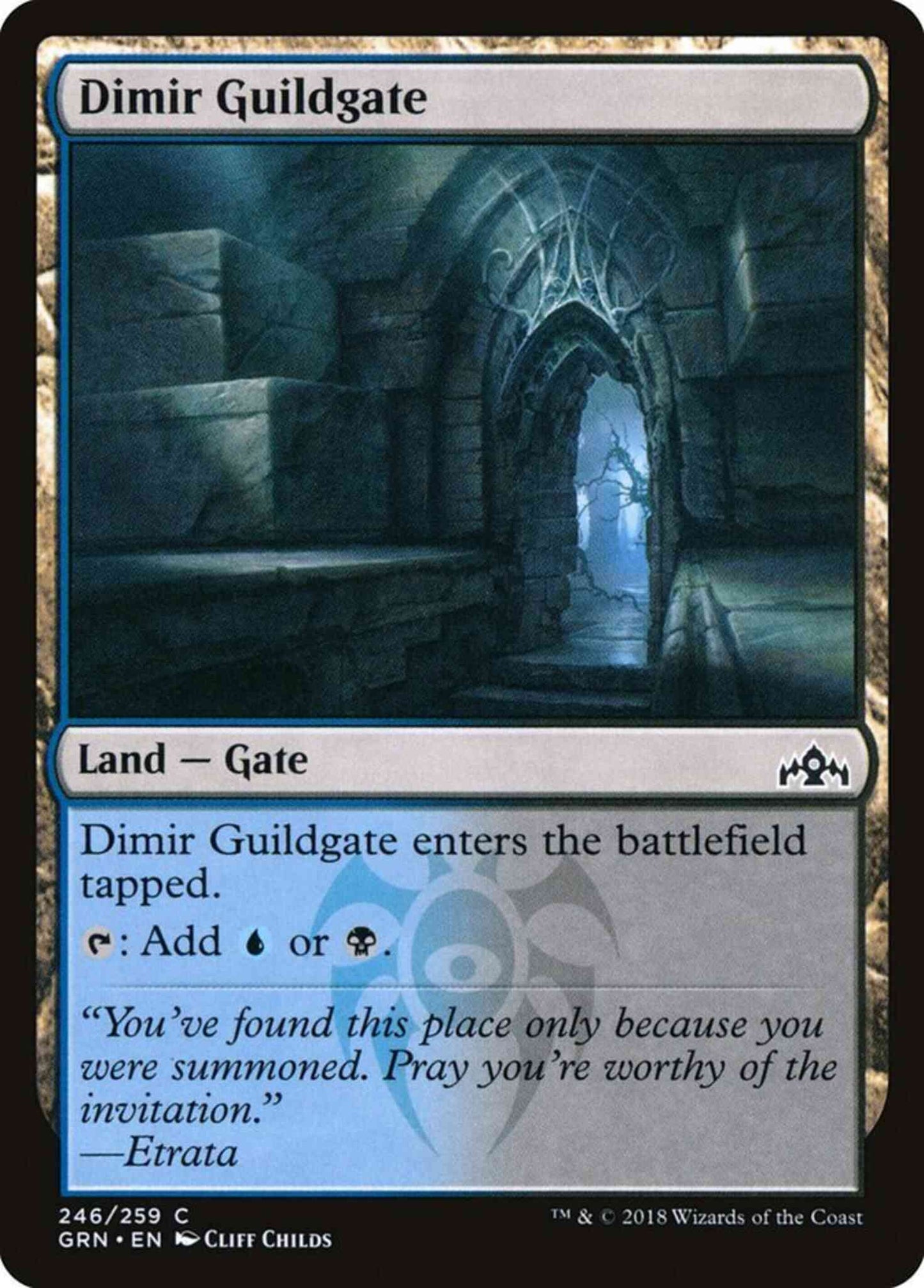 Dimir Guildgate [246] [Guilds of Ravnica] [Non-Foil]