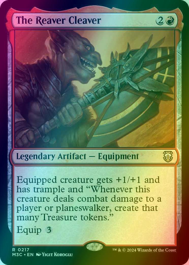 The Reaver Cleaver [217] [Modern Horizons 3: Commander] [Ripple Foil]
